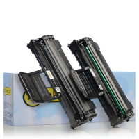 123inkt huismerk vervangt HP SV118A (MLT-P1082A) toner zwart dubbelpack SV118AC 092627