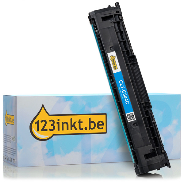 123inkt huismerk vervangt Samsung CLT-C504S (SU025A) toner cyaan CLT-C504S/ELSC 033807 - 1