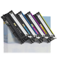 123inkt huismerk vervangt Samsung CLT-P404C (SU365A) multipack zwart + 3 kleuren CLT-P404C/ELSC 130140