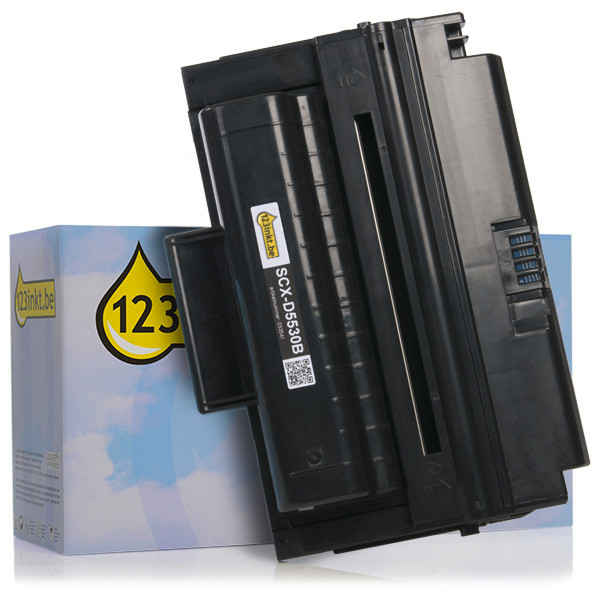 123inkt huismerk vervangt Samsung SCX-D5530B (SV199A) toner zwart hoge capaciteit SCX-D5530B/ELSC 033541 - 1