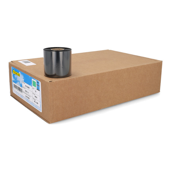 123inkt huismerk vervangt Zebra 2300 wax ribbon (02300BK06030) 60 mm x 300 m (15 ribbons) 144567 - 1