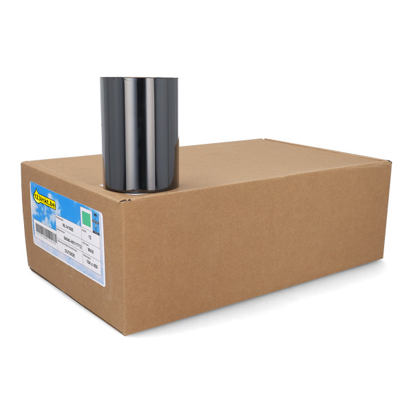 123inkt huismerk vervangt Zebra 2300 wax ribbon (02300BK10245) 102 mm x 450 m (12 ribbons) 141065 - 1