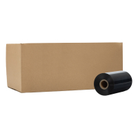 123inkt huismerk vervangt Zebra 2300 wax ribbon (02300BK15645) 156 mm x 450 m (12 ribbons)