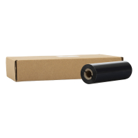 123inkt huismerk vervangt Zebra 2300 wax ribbon cartridge (02300CT11007) 110 mm x 74 m (5 ribbons)