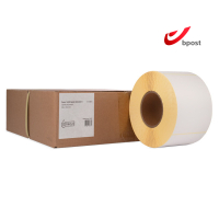 123inkt huismerk vervangt Zebra Z-Perform 1000D Bpost verzendlabels (3006306-T) 100 x 150 mm (4 rollen) 653355