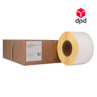 123inkt huismerk vervangt Zebra Z-Perform 1000D DPD verzendlabels (3006306-T) 100 x 150 mm (4 rollen) 653415