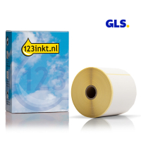 123inkt huismerk vervangt Zebra Z-Perform 1000D GLS label (800284-605) 102 x 152 mm (1 rol) 653244