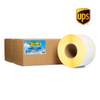 123inkt huismerk vervangt Zebra Z-Perform 1000D UPS label (3007096-T) 102 x 152 mm (4 rollen) 653181