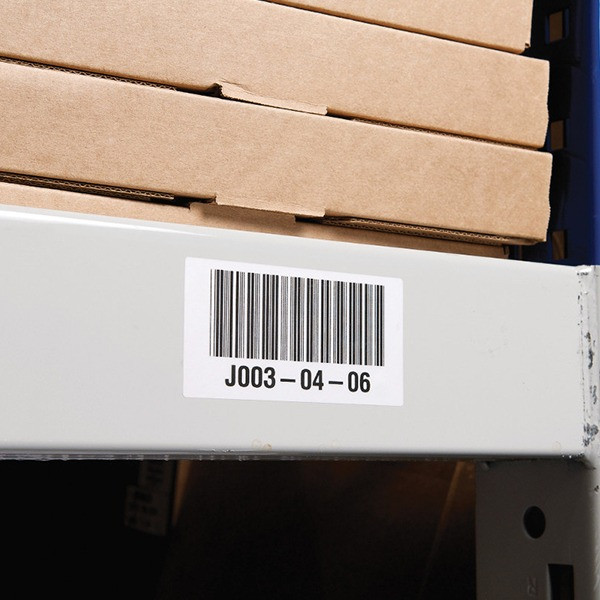 123inkt huismerk vervangt Zebra Z-Select 2000D 190 Tag (800999-009) 57 x 35 mm (12 rollen) 140125 - 1