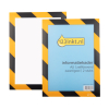 123inkt informatiekader A5 zelfklevend zwart/geel (2 stuks) 301250 - 1