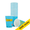 123inkt kartonnen koffiebekers 180 ml (5.000 stuks)
