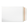 123inkt kartonnen verzendenvelop wit 250 x 353 mm (100 stuks)