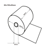 123inkt kassarol 60x100x40 thermo wit (2 stuks)  302109 - 2