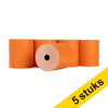 123inkt kassarol 80x80x12 mm thermo oranje (5 stuks) 302688 - 1