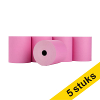 123inkt kassarol 80x80x12 mm thermo roze (5 stuks) 302690