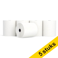 123inkt kassarol 80x80x12 thermisch wit 48 g/m² (5 stuks)