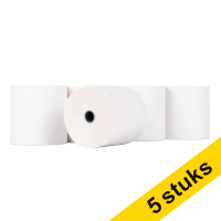 123inkt kassarol 80x80x12 thermo wit (5 stuks) 300331
