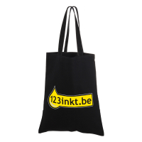 123inkt katoenen tote bag  301883