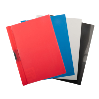 123inkt klemmappen assortiment A4 voor 30 vellen (4 stuks)  301389