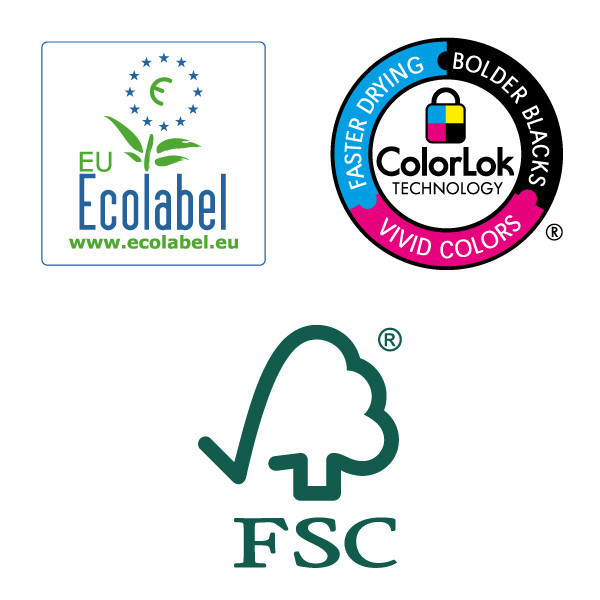 123inkt kopieerpapier 1 pak 100 vellen A4 - 80 g/m² FSC® Mix Credit  390645 - 2