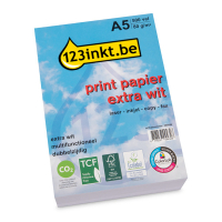 123inkt kopieerpapier 1 pak 500 vellen A5 - 80 g/m² FSC® Mix Credit 1910CC 390646