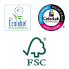 123inkt kopieerpapier 1 pak van 500 vellen A4 - 80 g/m² FSC® Mix Credit 1979CC CP080C1F11A4C PAKPAPIERC 390000 - 2