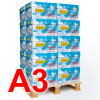 123inkt kopieerpapier 1 pallet 20 dozen van 2500 vellen A3 - 80 g/m² FSC® 5231139 A3PALLETPAPIERC 300647