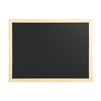 123inkt krijtbord met houten frame magnetisch (30 x 40 cm)