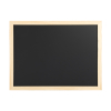 123inkt krijtbord met houten frame magnetisch (30 x 40 cm)