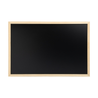 123inkt krijtbord met houten frame magnetisch (40 x 60 cm) 2524070C 302169