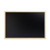 123inkt krijtbord met houten frame magnetisch (40 x 60 cm) 2524070C 302169 - 1