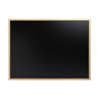 123inkt krijtbord met houten frame magnetisch (60 x 80 cm) 2526070C 302170