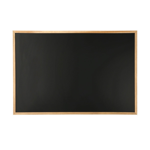 123inkt krijtbord met houten frame magnetisch (60 x 80 cm) 302170 - 1