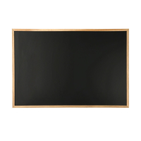 123inkt krijtbord met houten frame magnetisch (60 x 80 cm) 302170