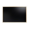 123inkt krijtbord met houten frame magnetisch (60 x 90 cm) 2526170C 302171 - 1