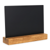 123inkt krijtbord tafelmodel A4 liggend eikenhout 326403 - 1