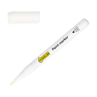 123inkt lakmarker wit (1 - 2 mm rond) 302980