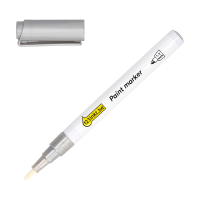 123inkt lakmarker zilver (1 - 2 mm rond) 302982