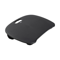 123inkt laptopstandaard met schootkussen zwart 302729