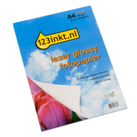 123inkt laser fotopapier glossy 130 g/m² A4 (50 vellen) CG964AC 300791