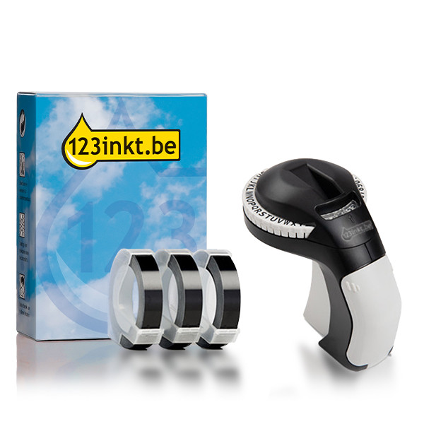 123inkt lettertang + 3 tapes 089311 - 1