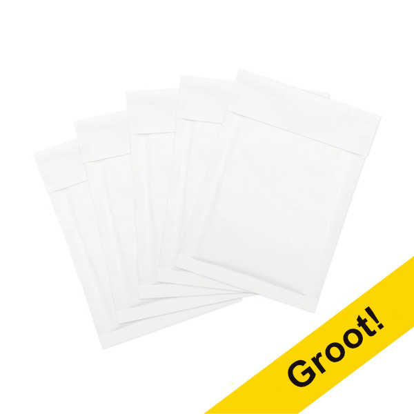 123inkt luchtkussenenvelop wit 120 x 175 mm - A11 zelfklevend (200 stuks) 300701 - 2