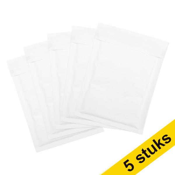 123inkt luchtkussenenvelop wit 170 x 225 mm - C13 zelfklevend (5 stuks) 300704 - 1