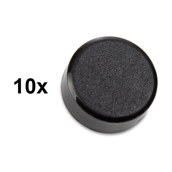 123inkt magneten 15 mm zwart (10 stuks) 6161590C 301252 - 1