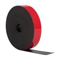 123inkt magnetische etiketband uitwisbaar rood 2 cm x 10 m 6524325C 301911