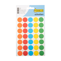 123inkt markeringspunten Ø 19 mm assortiment (105 etiketten) 3089C 301480