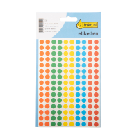 123inkt markeringspunten Ø 8 mm assortiment (450 etiketten)