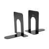 123inkt metalen boekensteun 15,2 x 14,5 x 12 cm zwart (2 stuks) 3506290C 301315 - 2