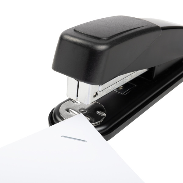 123inkt metalen nietmachine met ontnieter zwart (20 vellen) 02051BKC 5000534C B8REX-BLACKC 390523 - 3