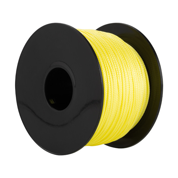 123inkt metselkoord op haspel fluogeel (2 mm x 100m) 303049 - 1